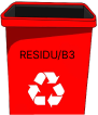 residue-bin